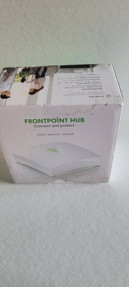 Frontpoint Security System with Hub only New. Open Box Item fphub3