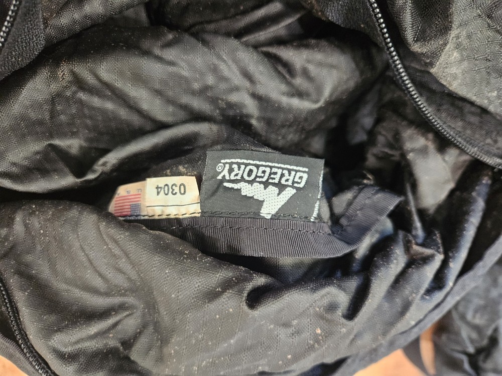 Gregory SPEAR UM21 BackPack/RuckSack M81 & 5 Gregory Black Compression Bags.