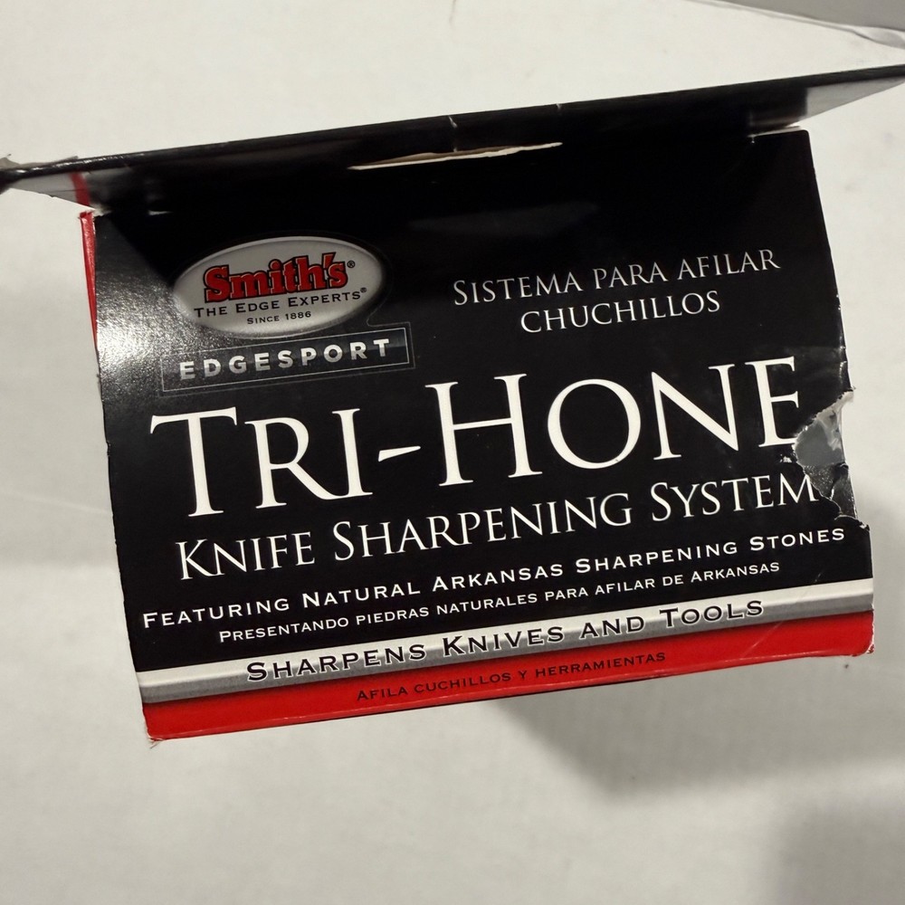Smith’s Tri-Hone Sharpening System For Knives & Tools TRI6