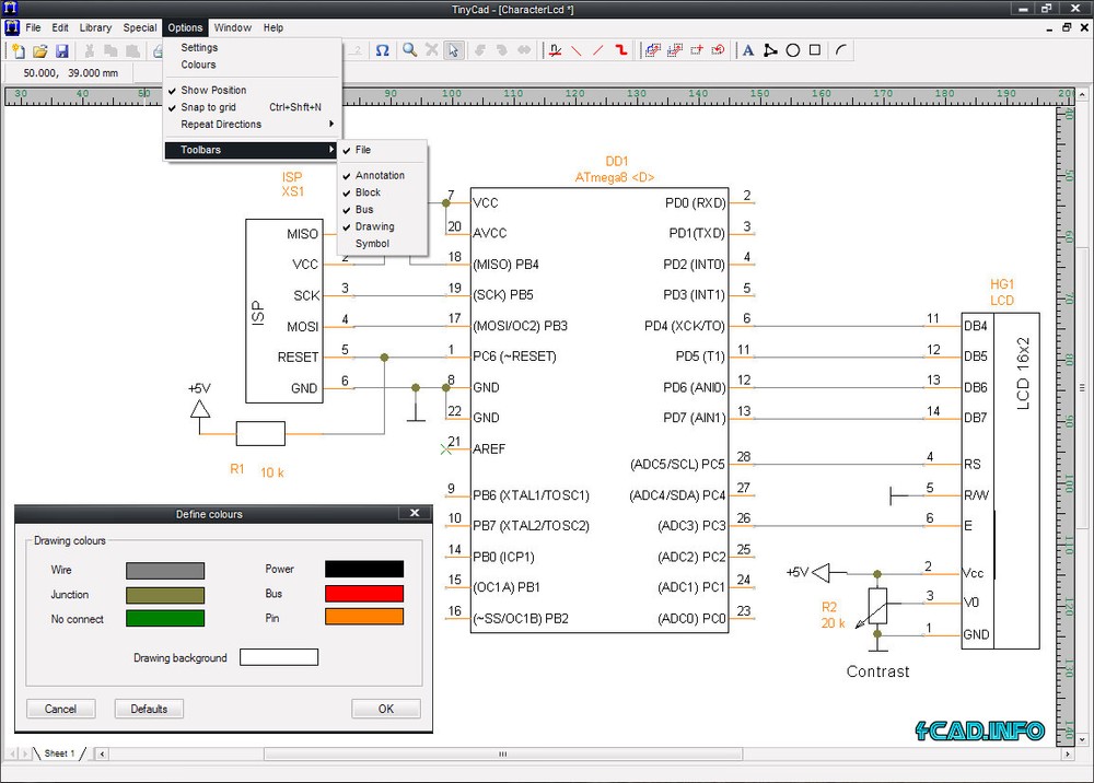 Electrical CAD Drawing Circuit Diagrams Maker TinyCAD PC Software DVD
