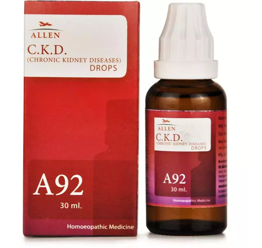 Allen Homeopathic A92 (CKD) Drops (30ml)