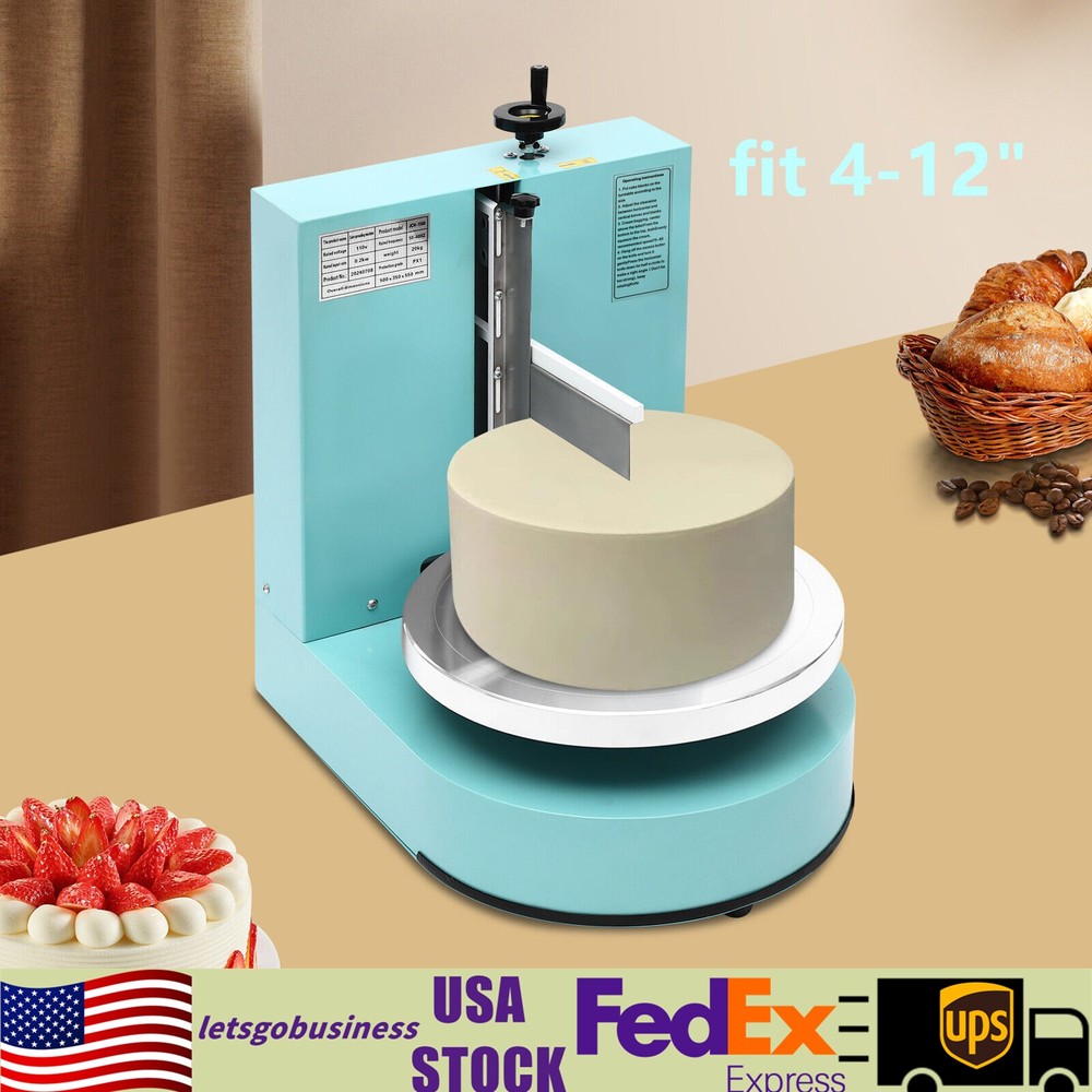 Electric Automatic Cake Cream Butter Coating Machine Cake Spreading Machine 110V