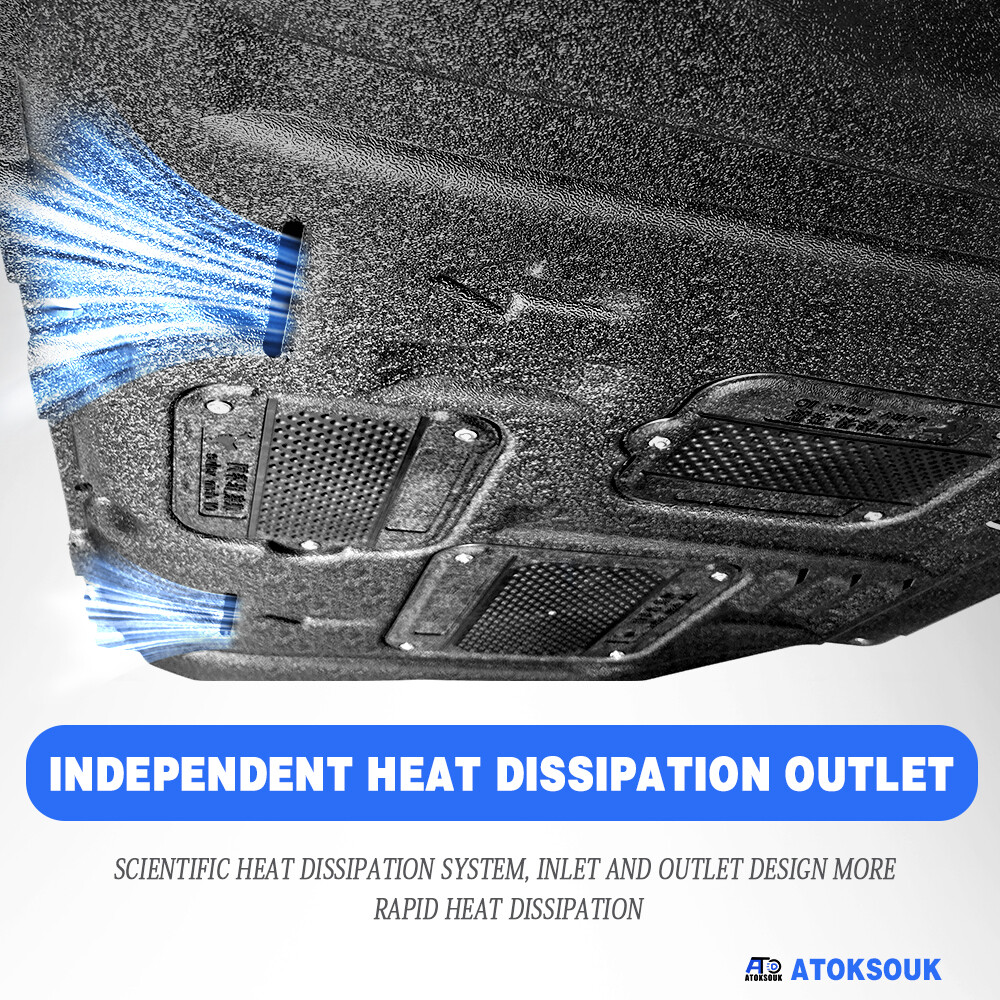 Thick Engine Splash Shield For Ford Escape 2020-2024 Front Engine Guard Hard