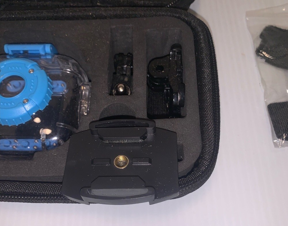 Waterproof Camera Case & Misc Accessories w/ Zippered Carry Case