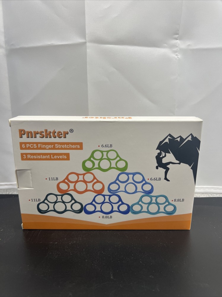 5 Pack Finger stretchers 3 Resistant Levels