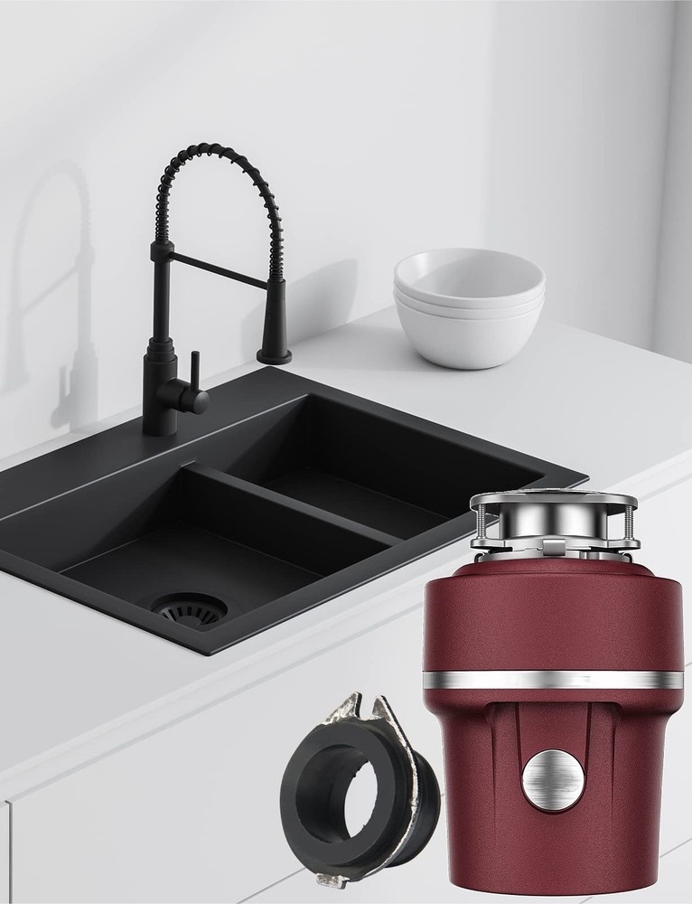 "Garbage Disposal Flex Coupler Replacement Parts Compatible with Insinkerator"