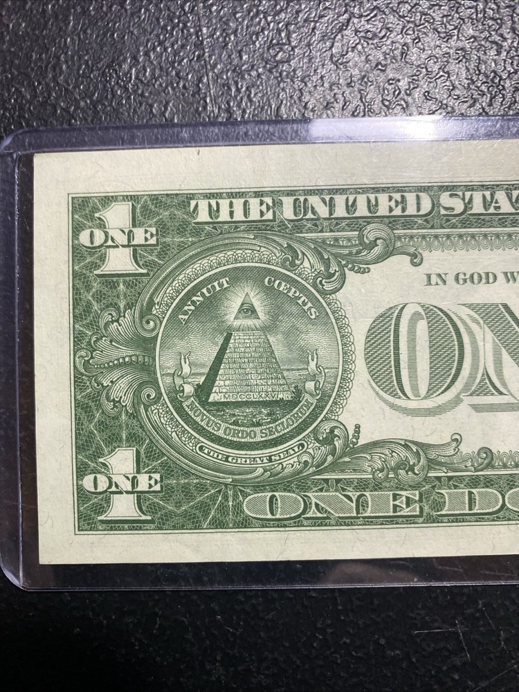💎 1957 A One Dollar Blue Silver Certificate (CUTTING ERROR)
