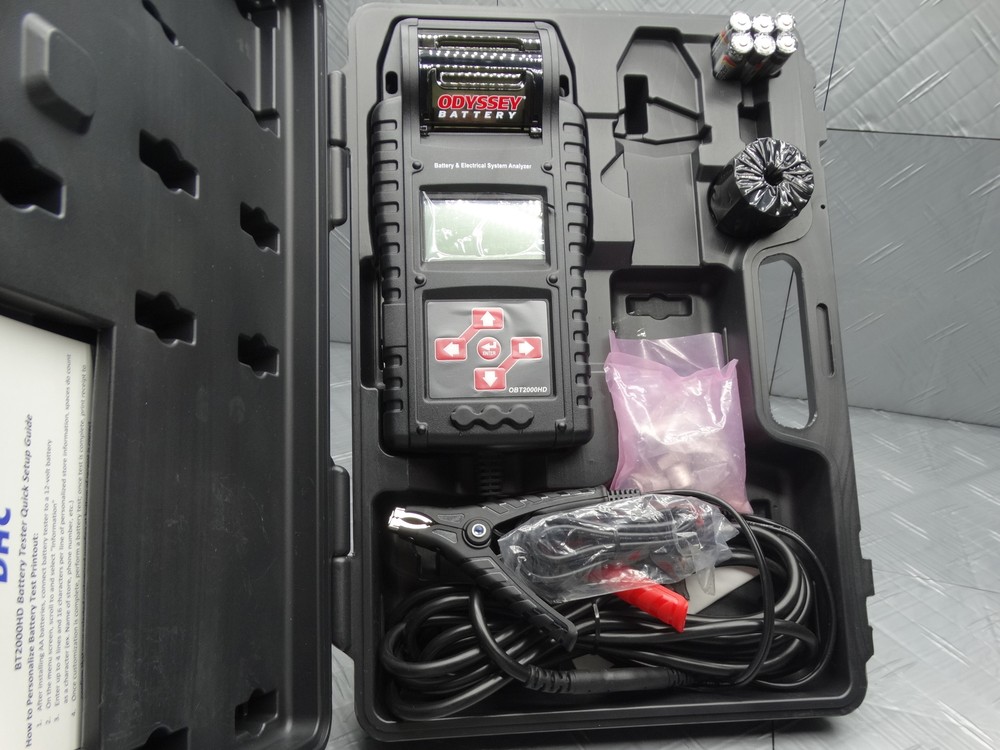 Odyssey Battery OBT2000HD Battery and Electrical System Analyzer w/ Printer