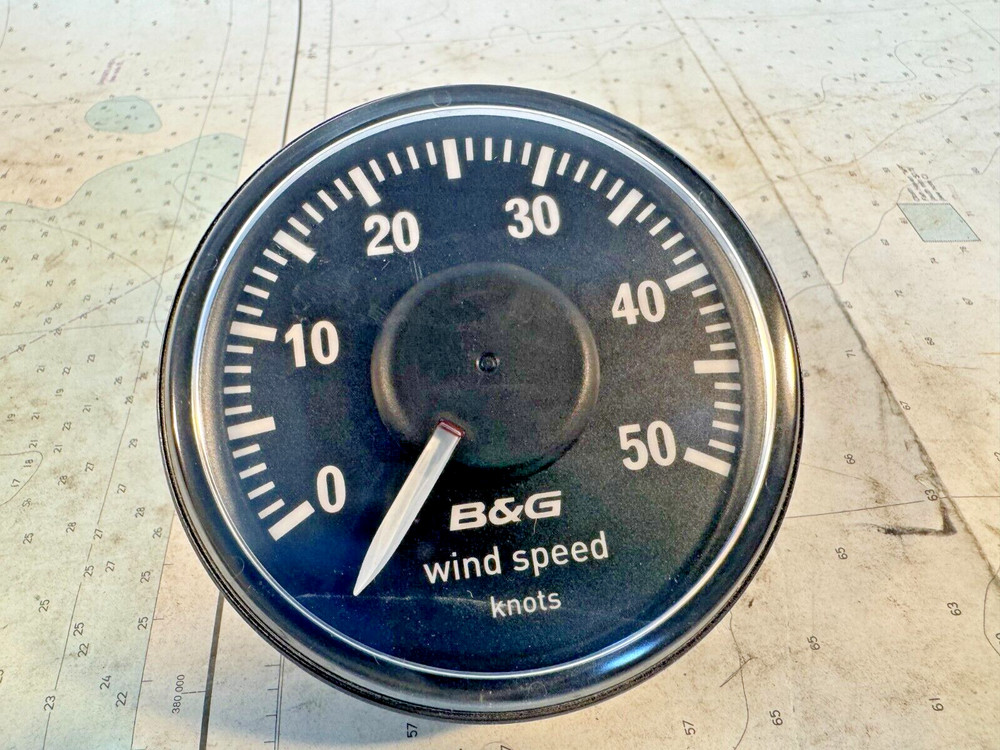B&G H1000-AWS Analog Wind Speed Gauge