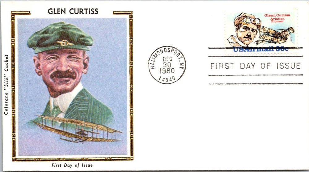 FDC 1980 SC #C99 Colorano Cachet - Hammondsport NY - Single - J26765