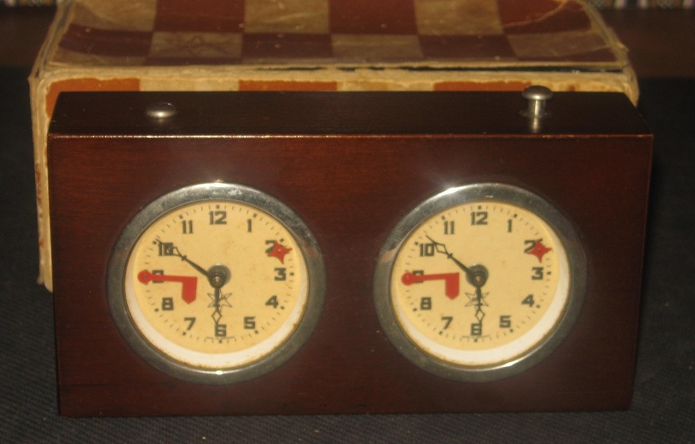 Vintage Alpha German Chess Clock Timer Model # 522