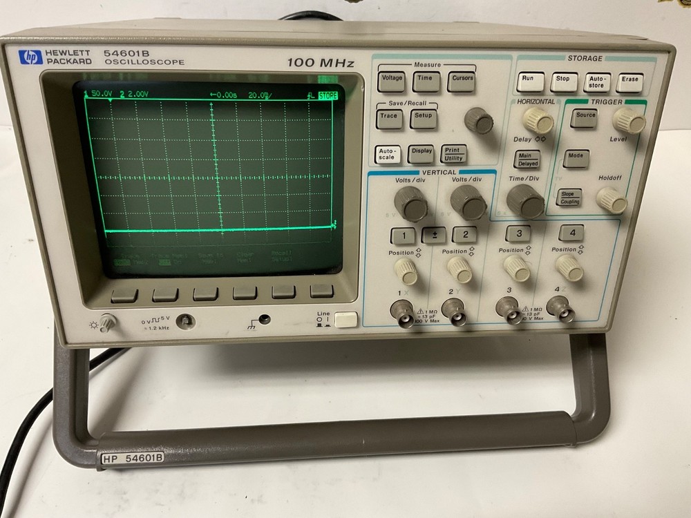 Hewlett Packard HP 54601B Oscilloscope 100MHz 54650A HP-IB Interface module