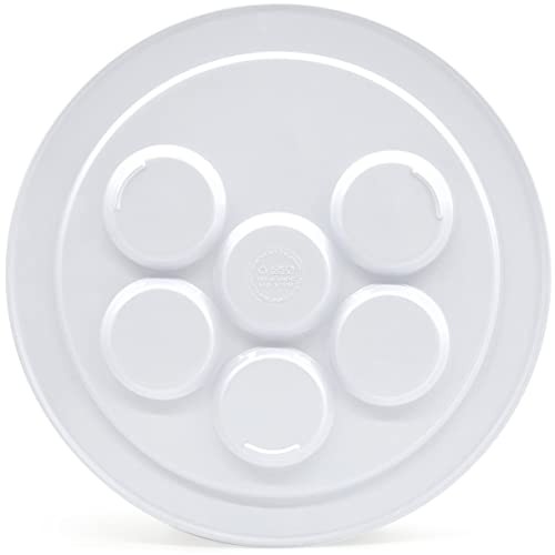 Passover Seder Plate Melamine Seder Plate Spring Garden Design, Single
