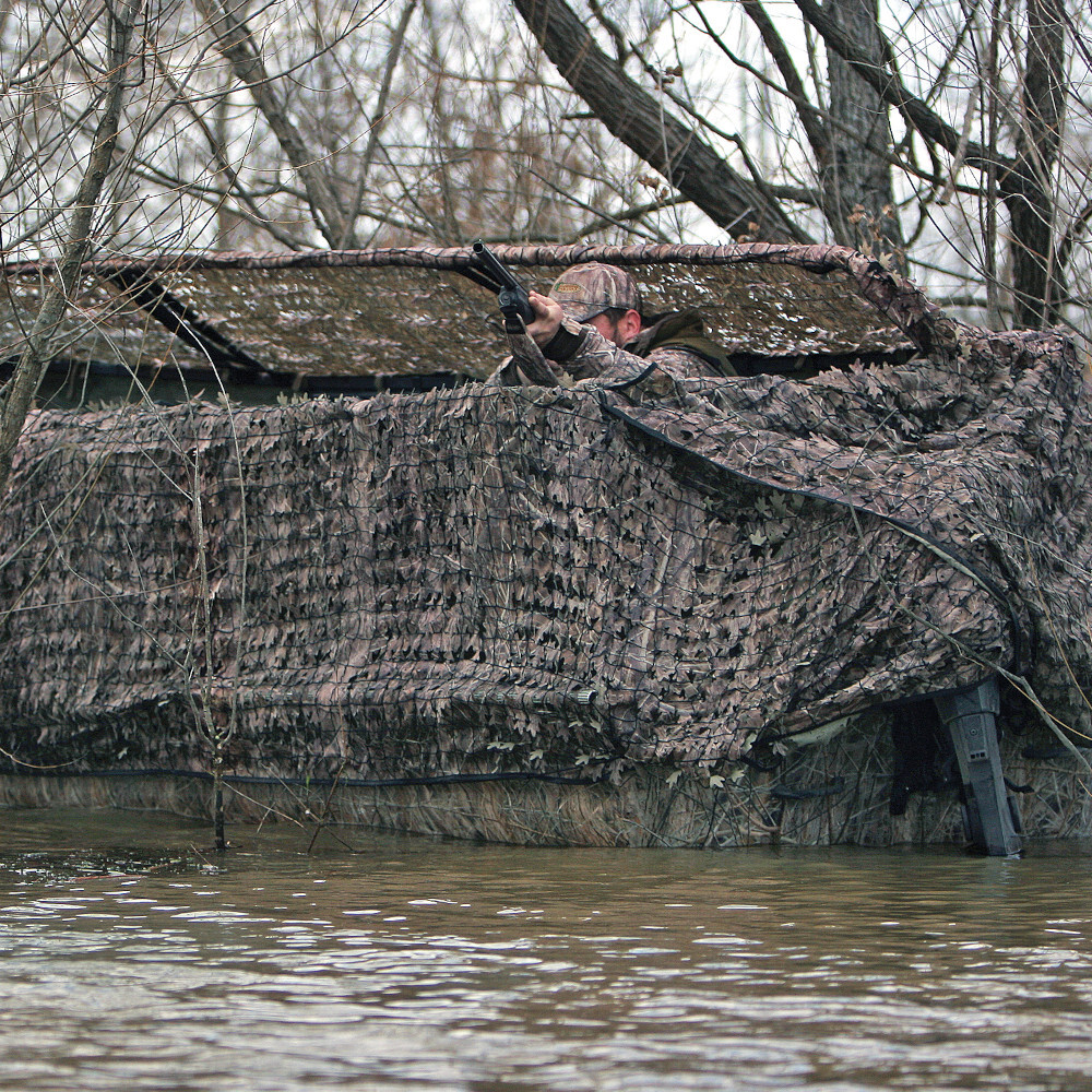 Avery Outdoors Quick-Set Aluminium Duck Boat Blind Combo Kit