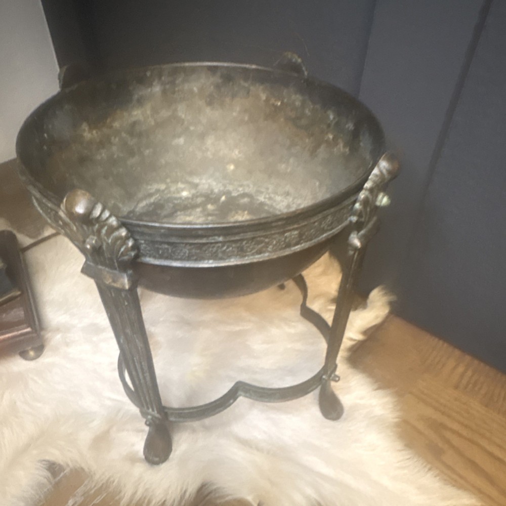 Maitland Smith Ltd. India Made Patinated Copper Compote Bowls