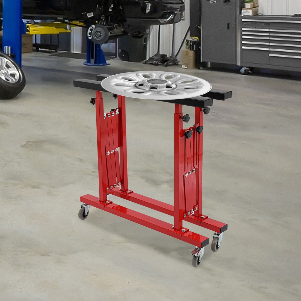 Mobile Telescopic Universal Paint Stand, Adjustable Mechanical Panel Paint Stand