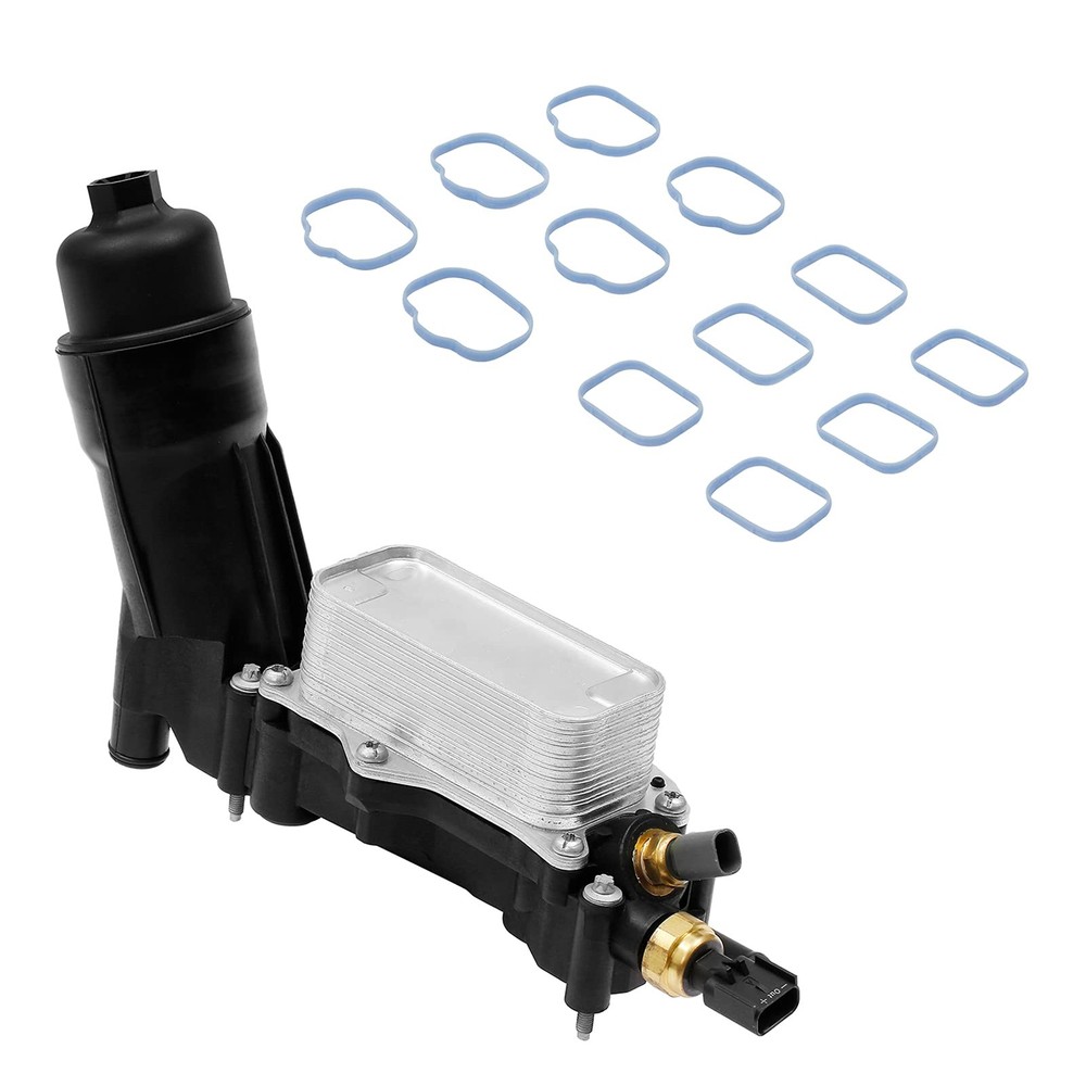 Engine Oil Cooler Filter Housing Adapter 2014-2017, Plastic