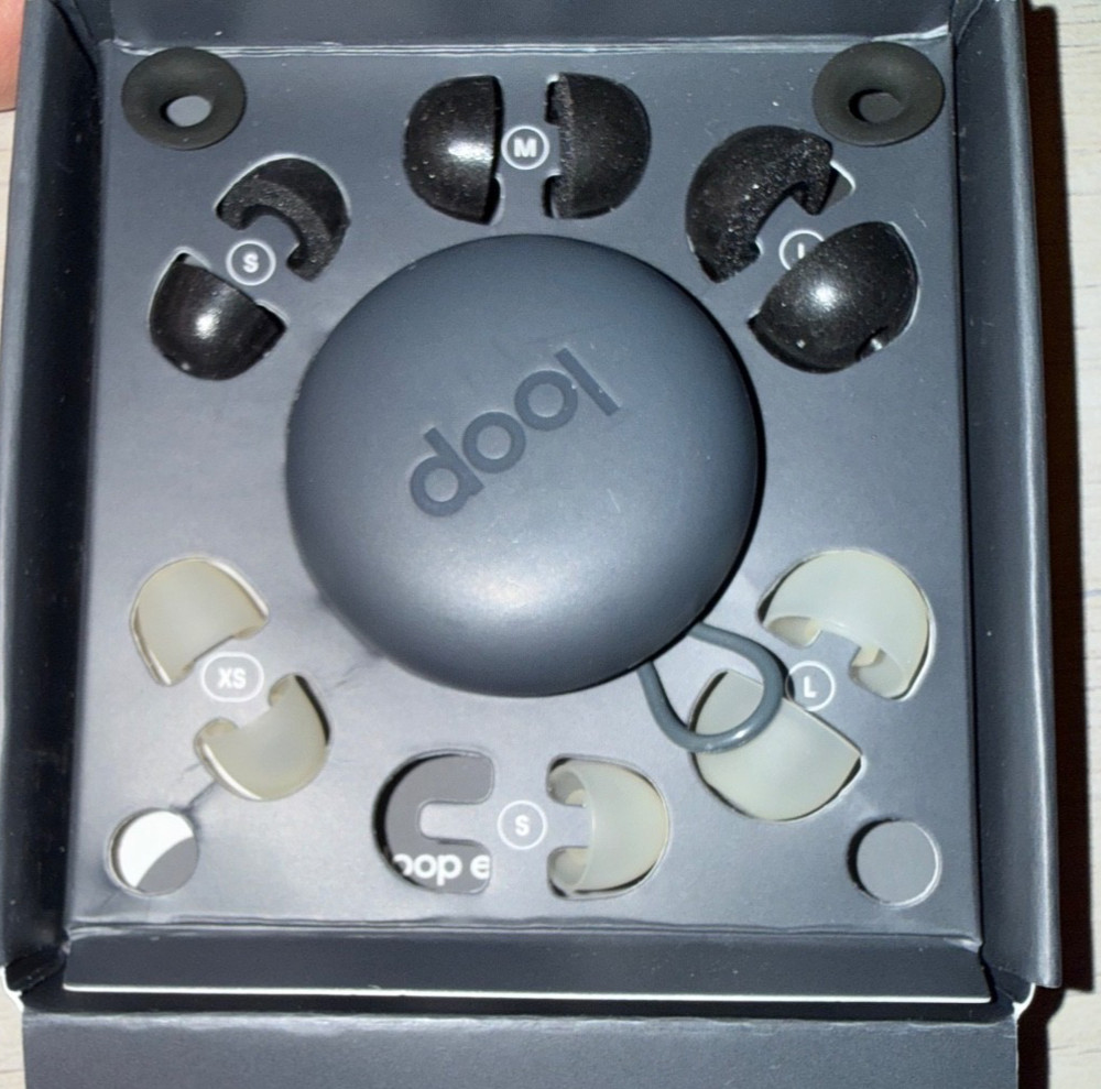 Loop Ear Plugs Experience 2 Plus Gold NRR 12/15 *MISSING CLEAR LOOP MUTES & 1SM