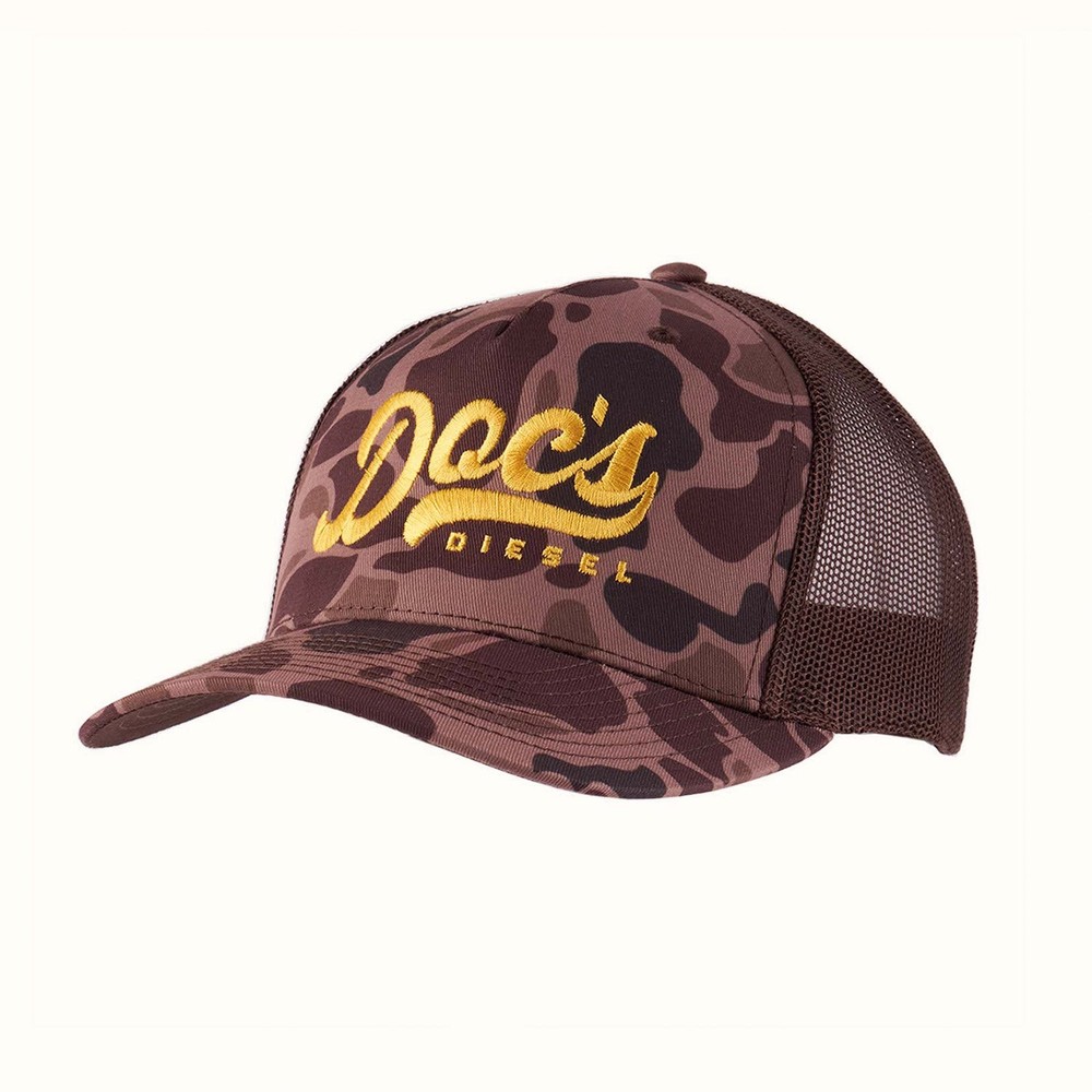 Doc's Diesel Camo Trucker Hat