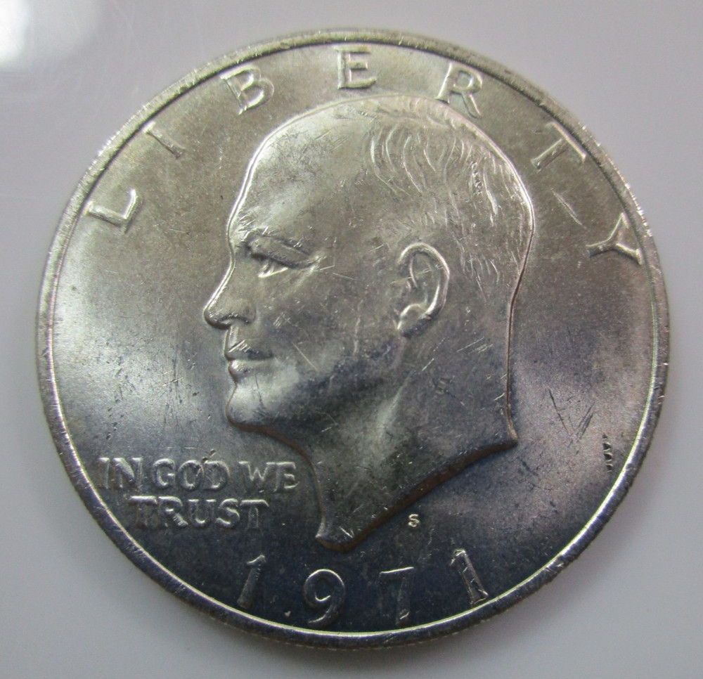 1971-S Silver Eisenhower Dollar / 40% Silver / SKA09