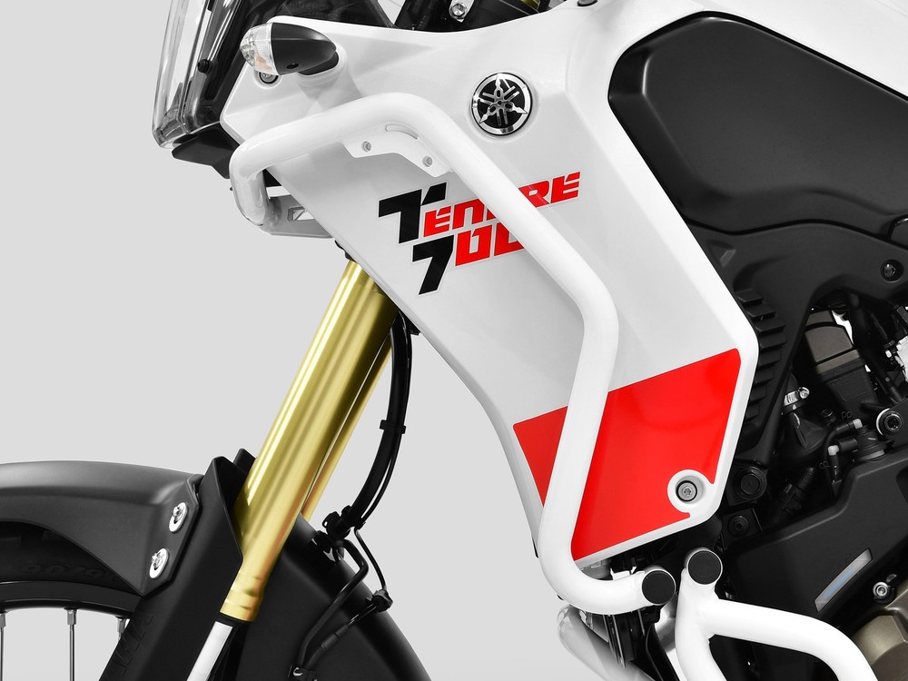 ZIEGER cladding frame protection guard Ténéré 700 White