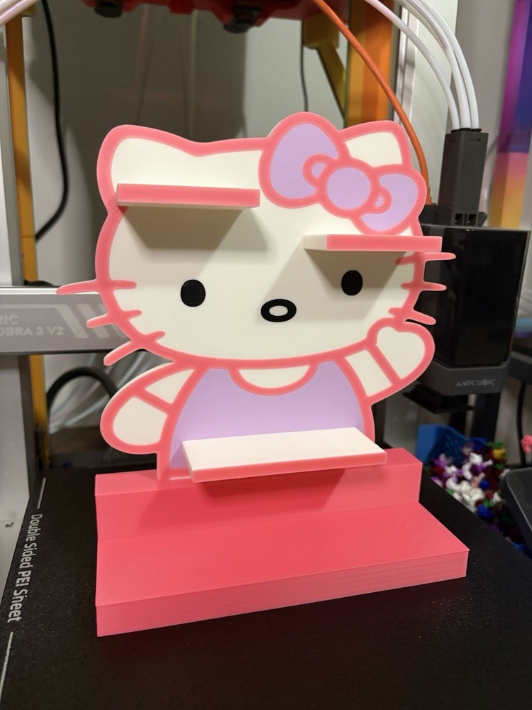 Hello Kitty Inspired Organizer Shelf