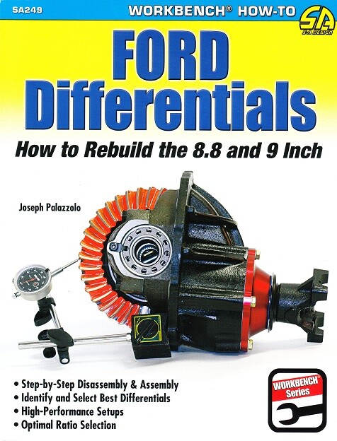 PRINTED BOOK Ford Differentials Rebuild 8.8 & 9" Performance Assembly Manual 249