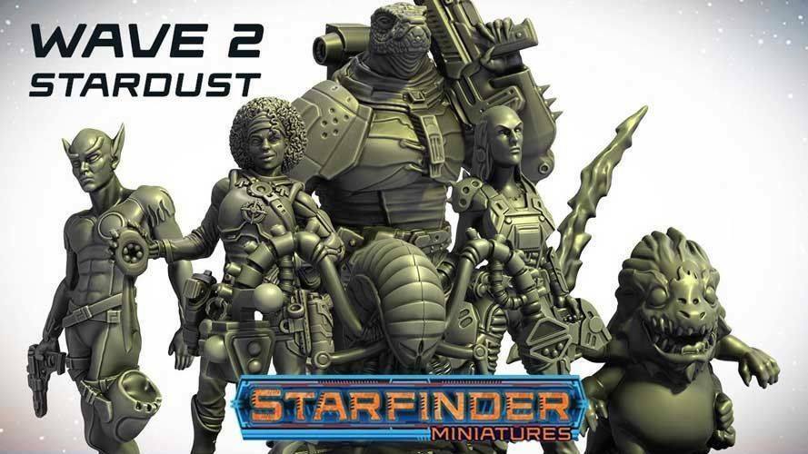 Starfinder Miniatures Wave 2 32mm Miniatures by Archon Studios