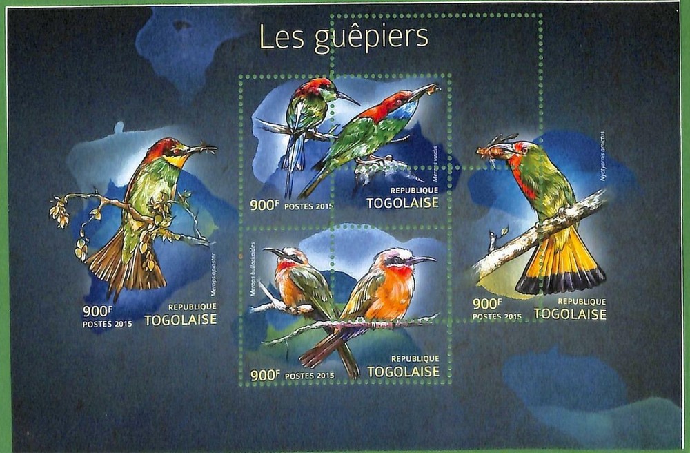 A3669-Togo ERROR MISSPERF 2015 Nature ПТИЦЫ BIRDS