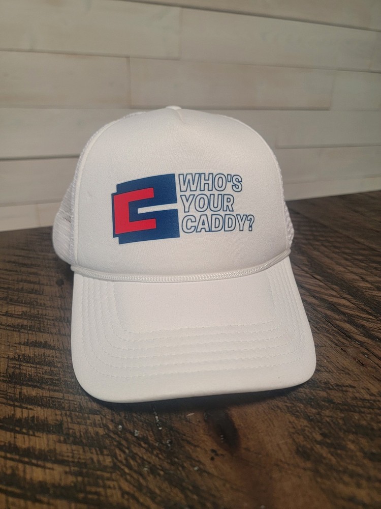 Who' Your Caddy? Golf Snapback Cap Hat, *Not Worn*