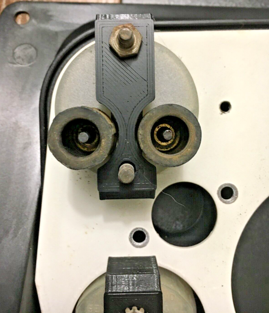 Humvee gauges back mount replacement