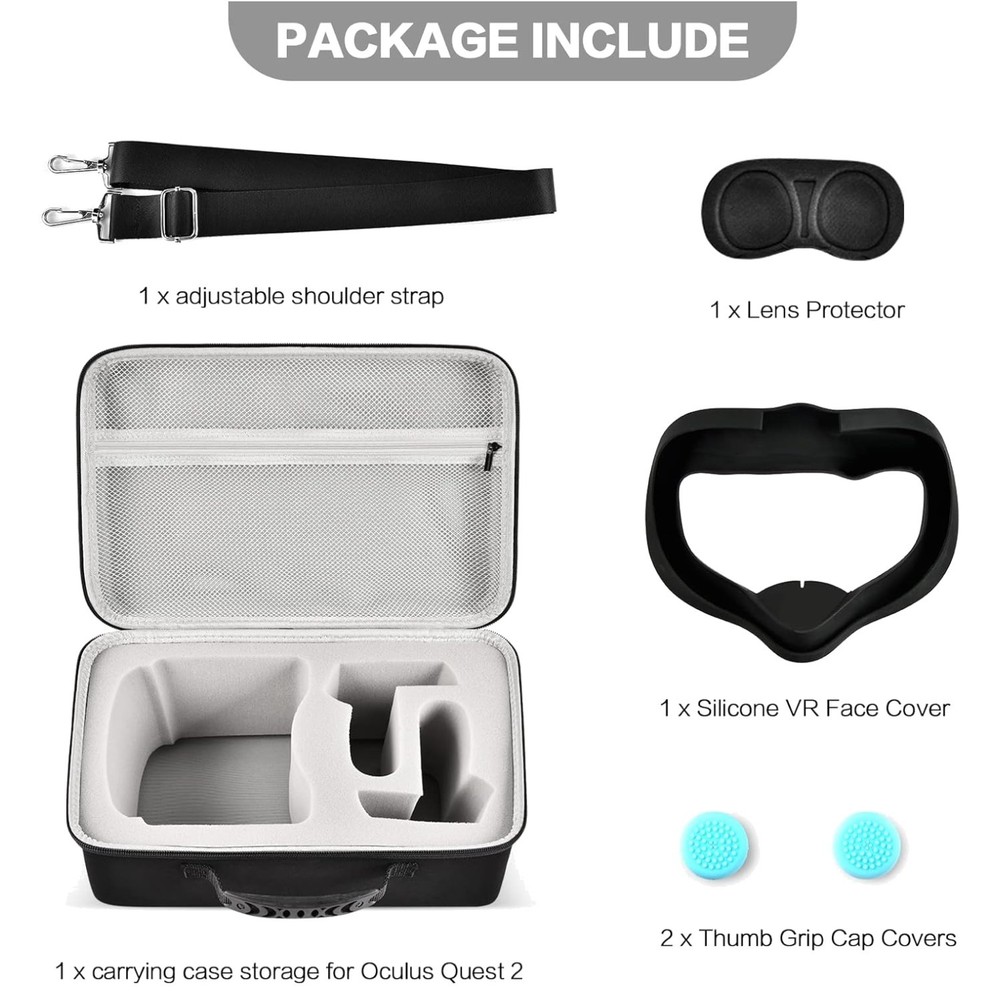 Travel Storage Bag for Oculus VR Headset