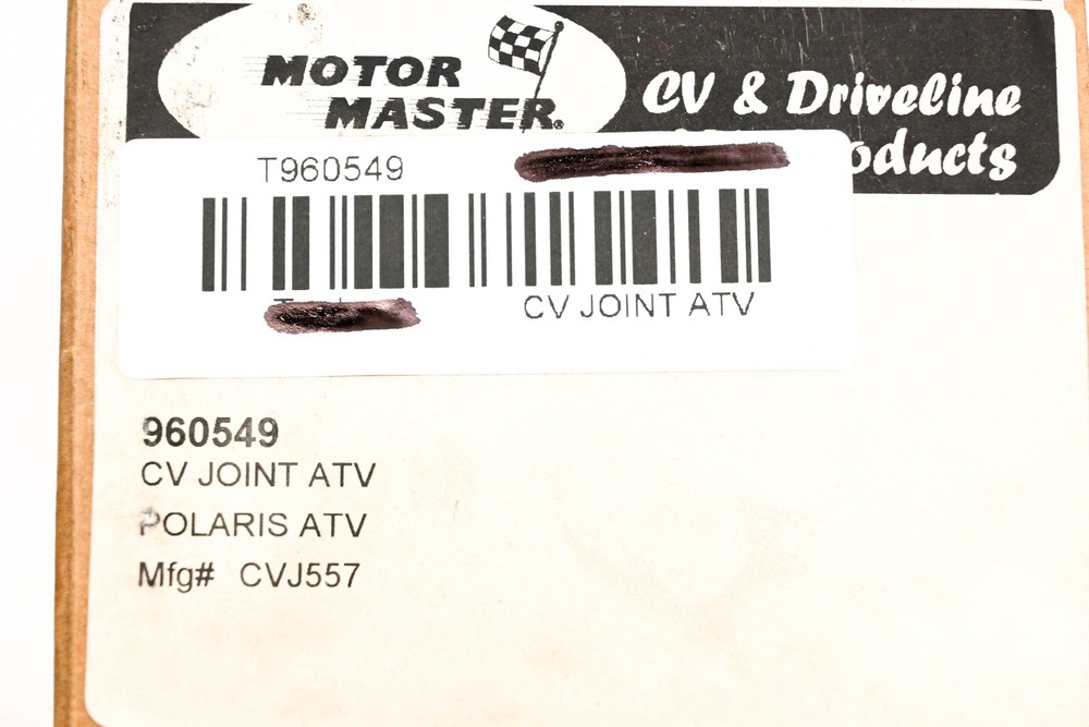 Motor Master CVJ557 CV Joint ATV NOS