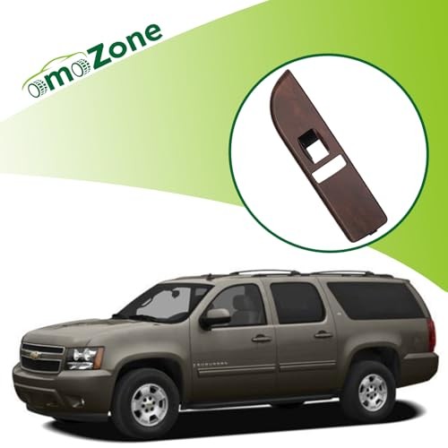 Window Switch Bezel Cover Front Front Right Fit for 2010-2013 Gaston Walnut