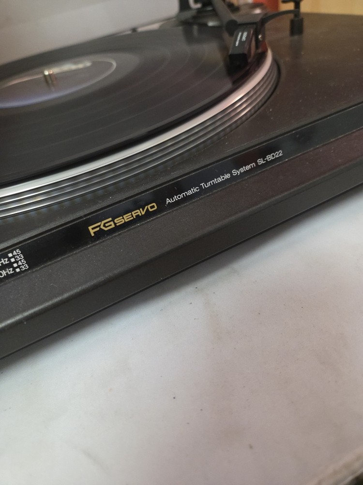 Vintage Technics sl-bd22 Turntable Tested And Working