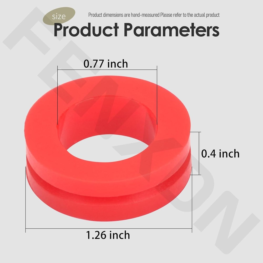 FOR TAURUS 3 ORANGE GROMMETS - FOUR PACK W