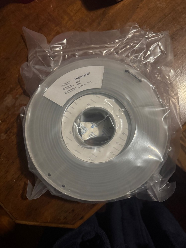 ultimaker 2.85 filament PETG ( SILVER ) , NFC