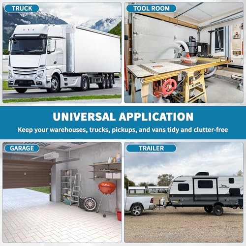 E-Track Storage Bin for E-Track System E Track Accessories Storage Box 4 Pack