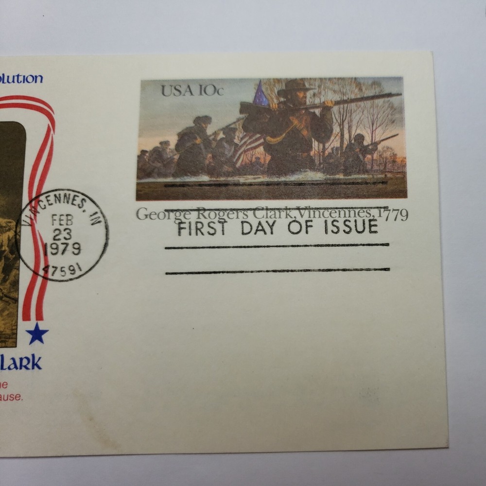First Day Covers 1979 George Rogers Clark