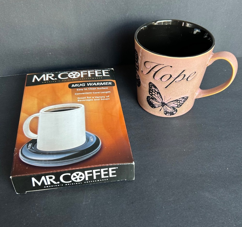 MR COFFEE - MUG WARMER - COFFEE MUG - HOPE