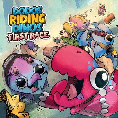 Draco Studios: Dodos Riding Dinos: First Race - Board Game