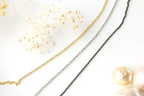 Nippon Chuko Necklace Chain, Silver, 150cm, Accessory
