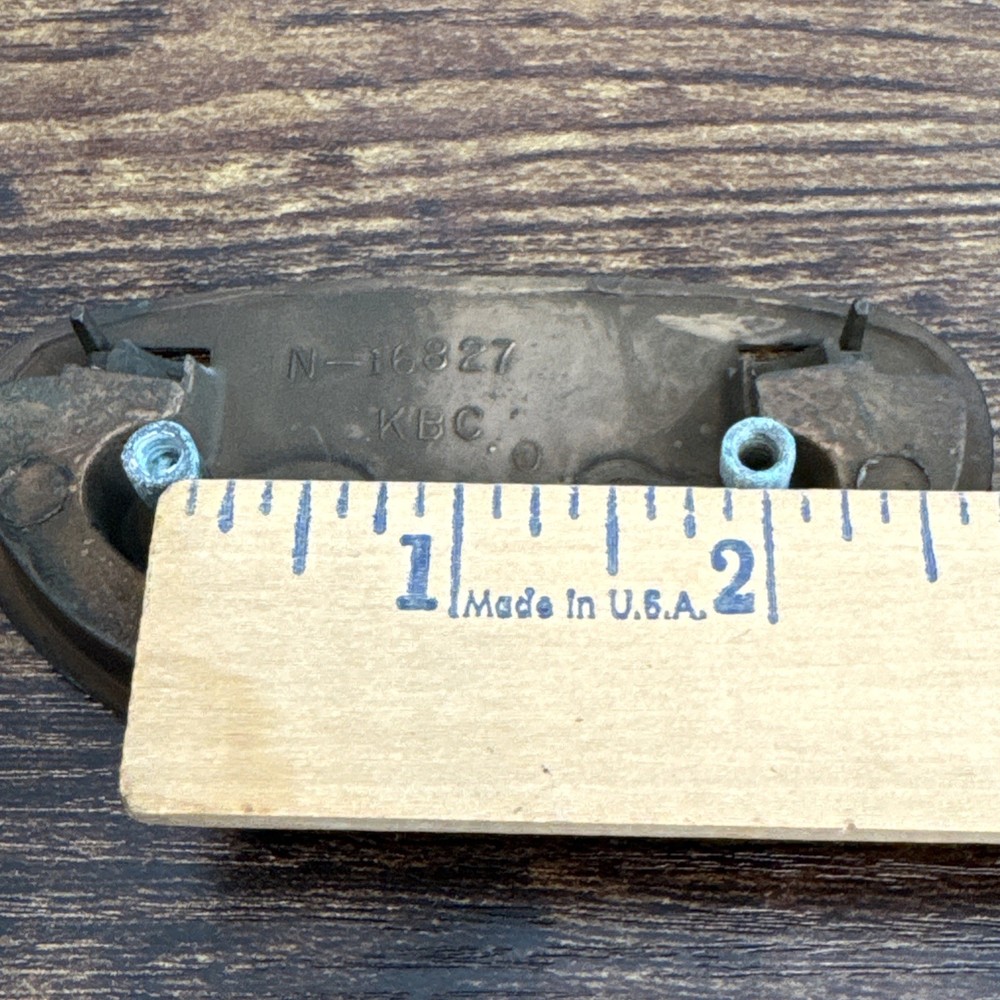 Drexel Passage Drawer Pull Handle Campaign Brass KBC N-16827 Replacement MCM