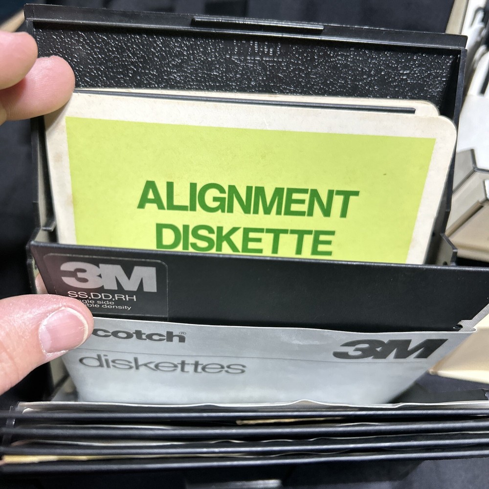 3 Floppy Disk Storage Containers With Games And ?