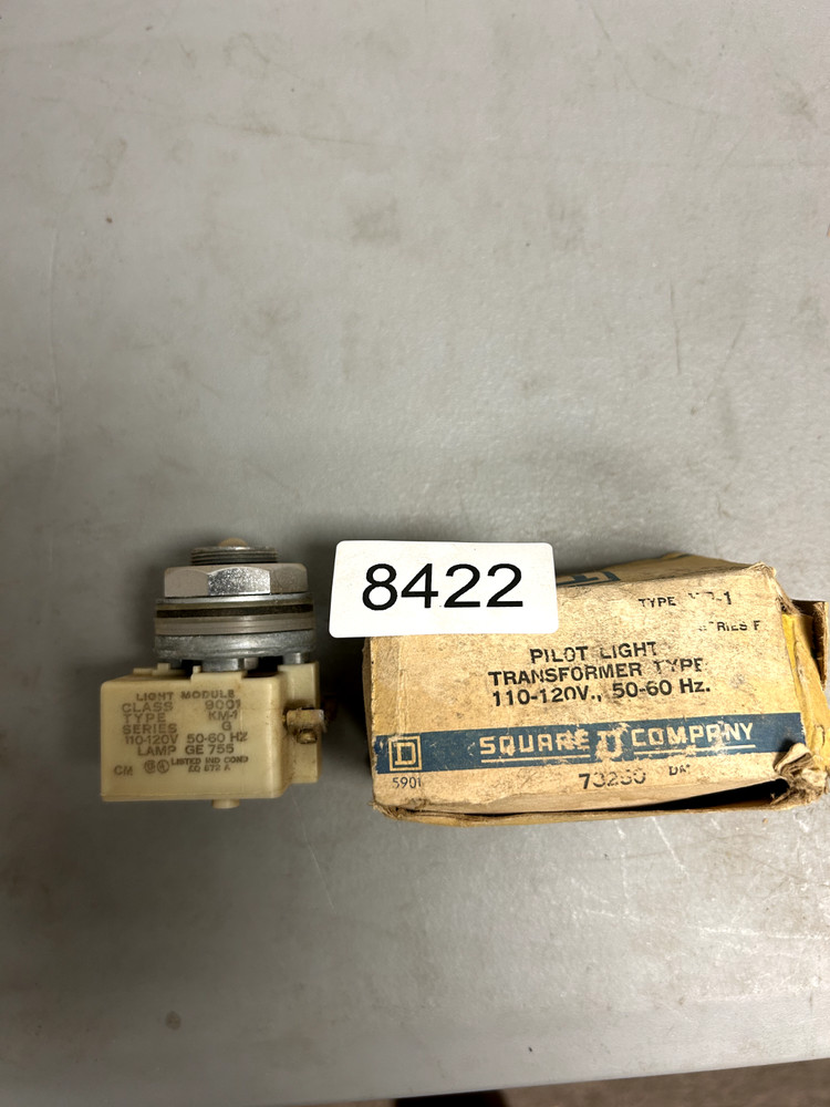 Square D 9001 KM1 Pilot Light Module