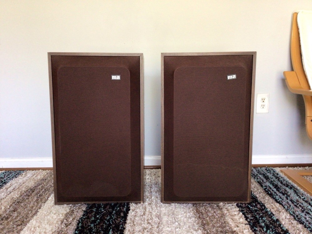 Vintage MA Micro Acoustics Speakers