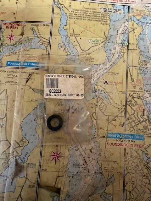 General Power Systems #0C2993 Seal