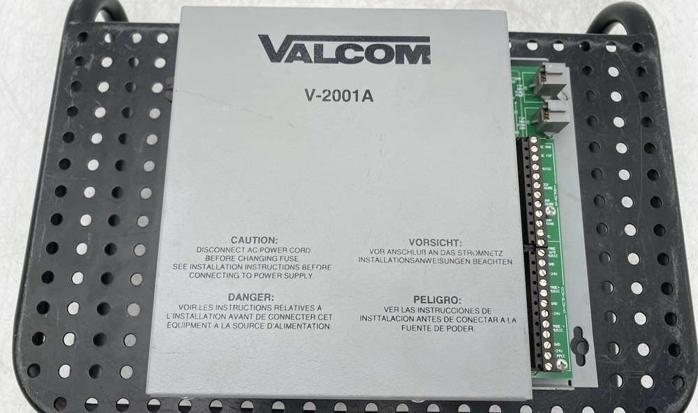 Valcom V-2001A 1-Zone One-Way Page Control Unit