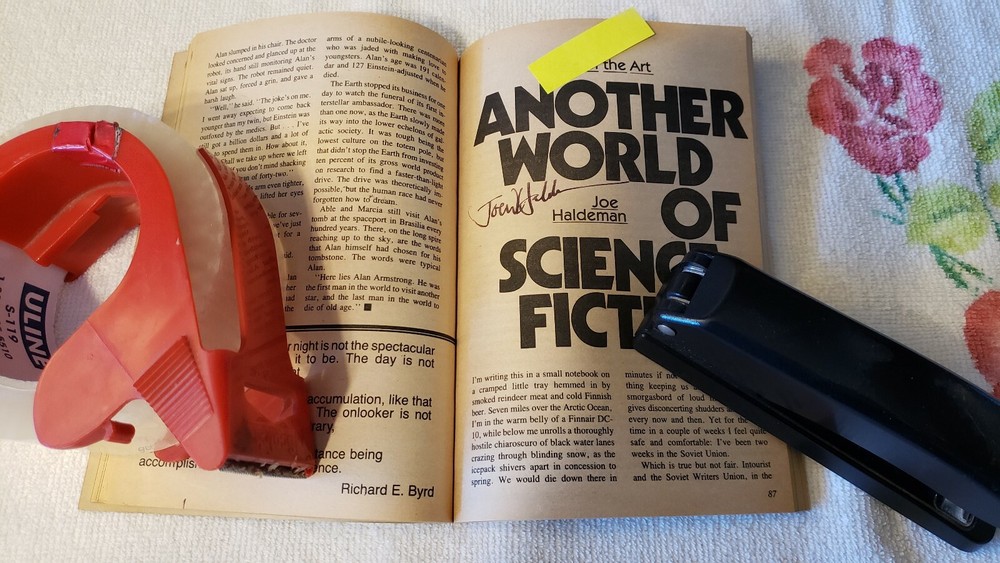 ANALOG SCIENCE FACT, SCIENCE FICTION, AUGUST 1983 *SIGNED* -RH-