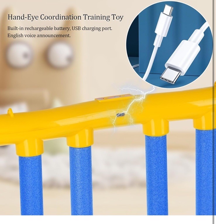 ATG Reflex Drop Sticks Challenge Game with Remote Control